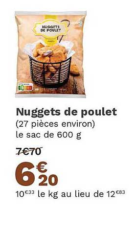 Nuggets De Poulet