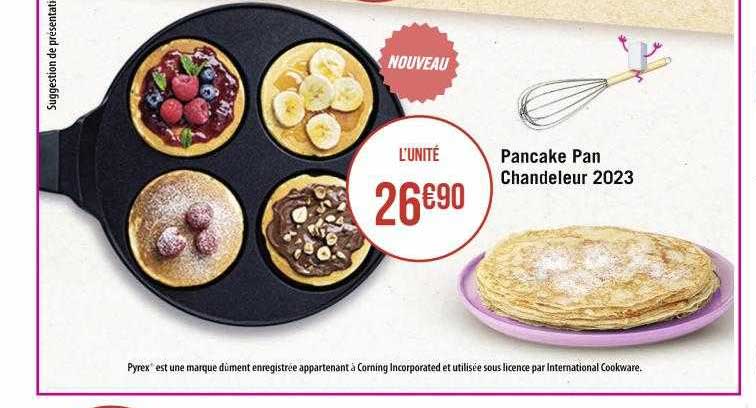 pancake pan chandeleur 2023