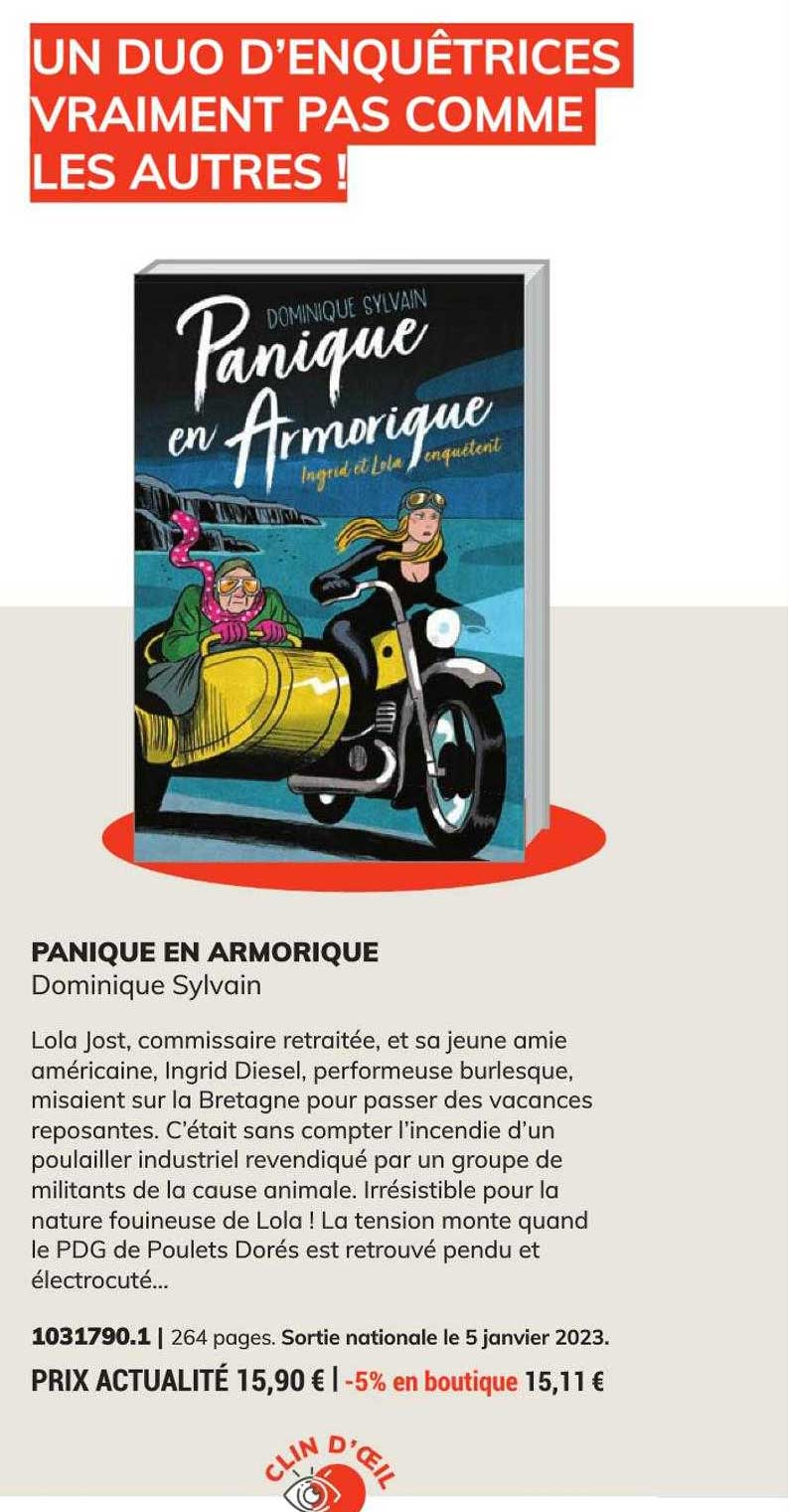 panique en armorique - dominique sylvain
