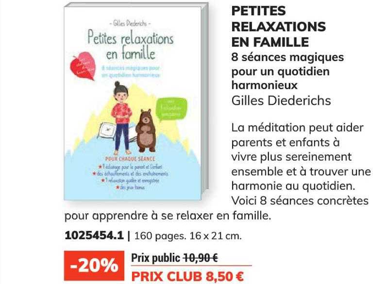 petites relaxations en famille - gilles diederichs