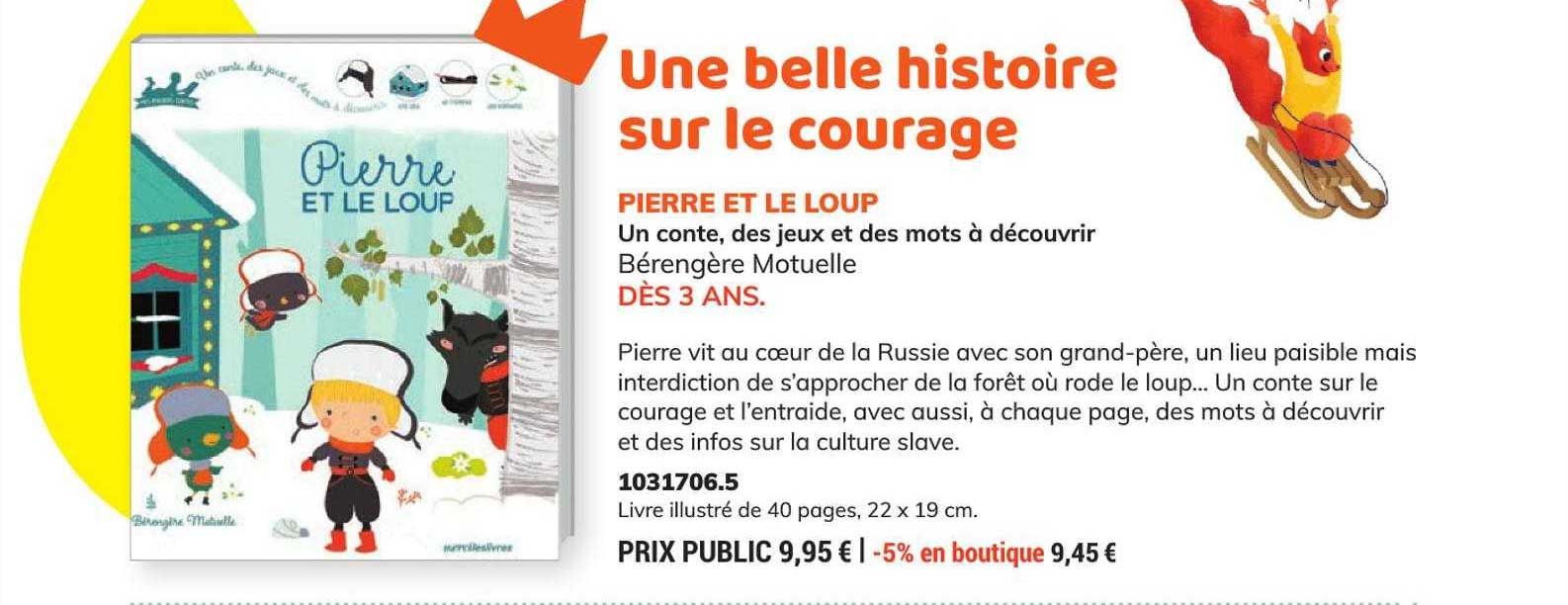 pierre et le loup - bérengère motuelle