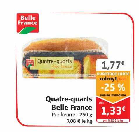 quatre-quarts belle france