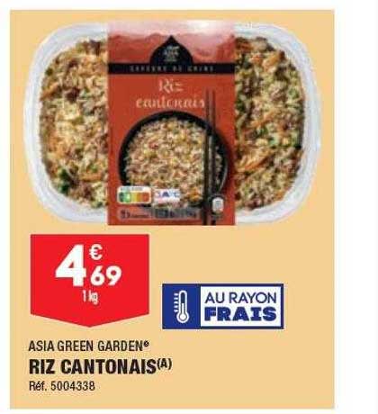 riz cantonais asia green garden