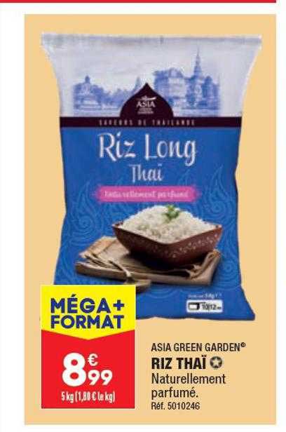 riz thaï asia green garden