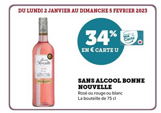 sans alcool bonne nouvelle
