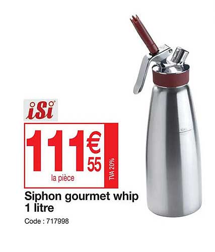 siphon gourmet whip 1 litre