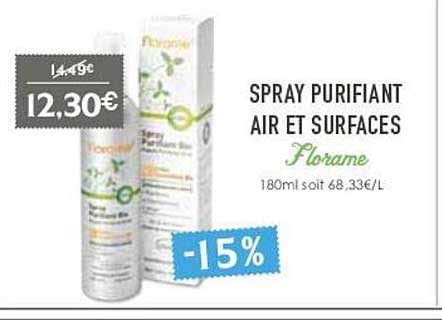 Spray Purifiant Air Et Surfaces Florame