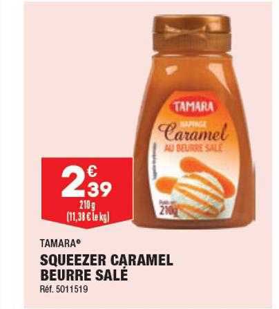 squeezer caramel beurre salé tamara