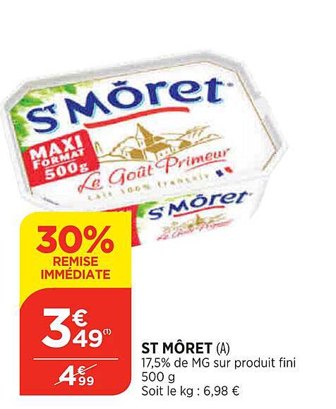 St Môret 30% Remise Immédiate
