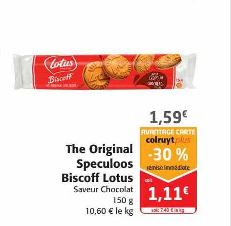 The Original Speculoos Biscoff Lotus