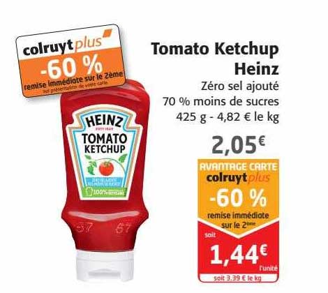 tomato ketchup heinz