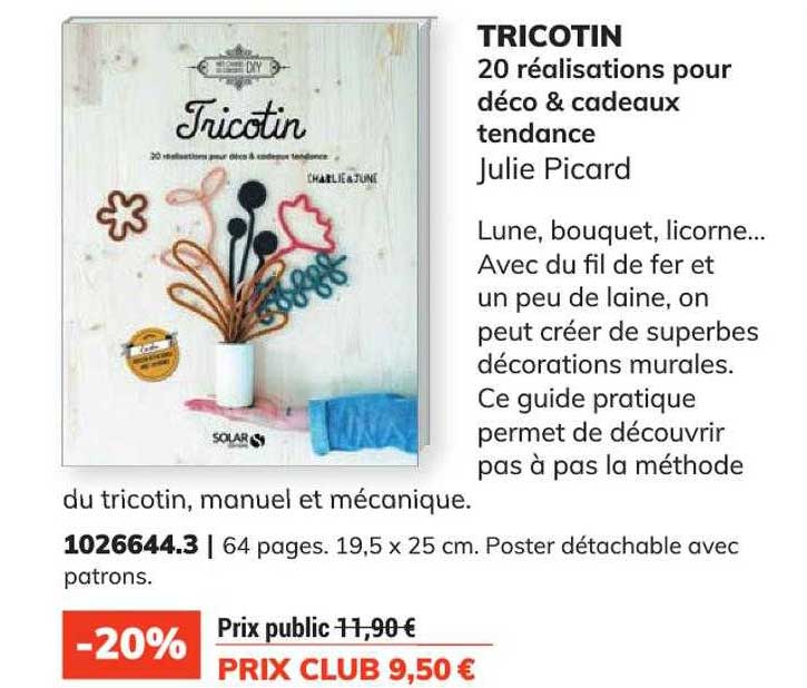 tricotin - julie picard