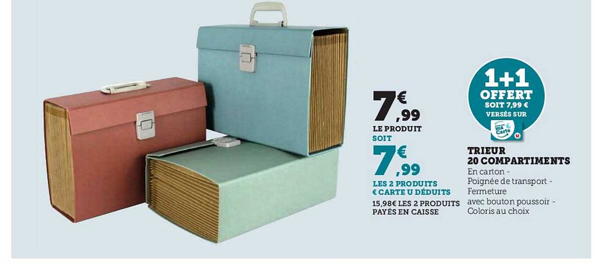 Trieur 20 Compartiments