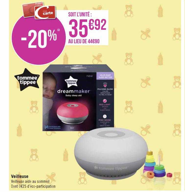 veilleuse tommee tippee
