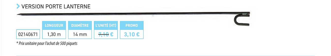 version porte lanterne