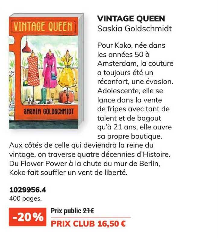 vintage queen - saskia goldschmidt