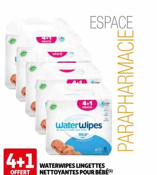 waterwipes lingettes nettoyants pour bébé