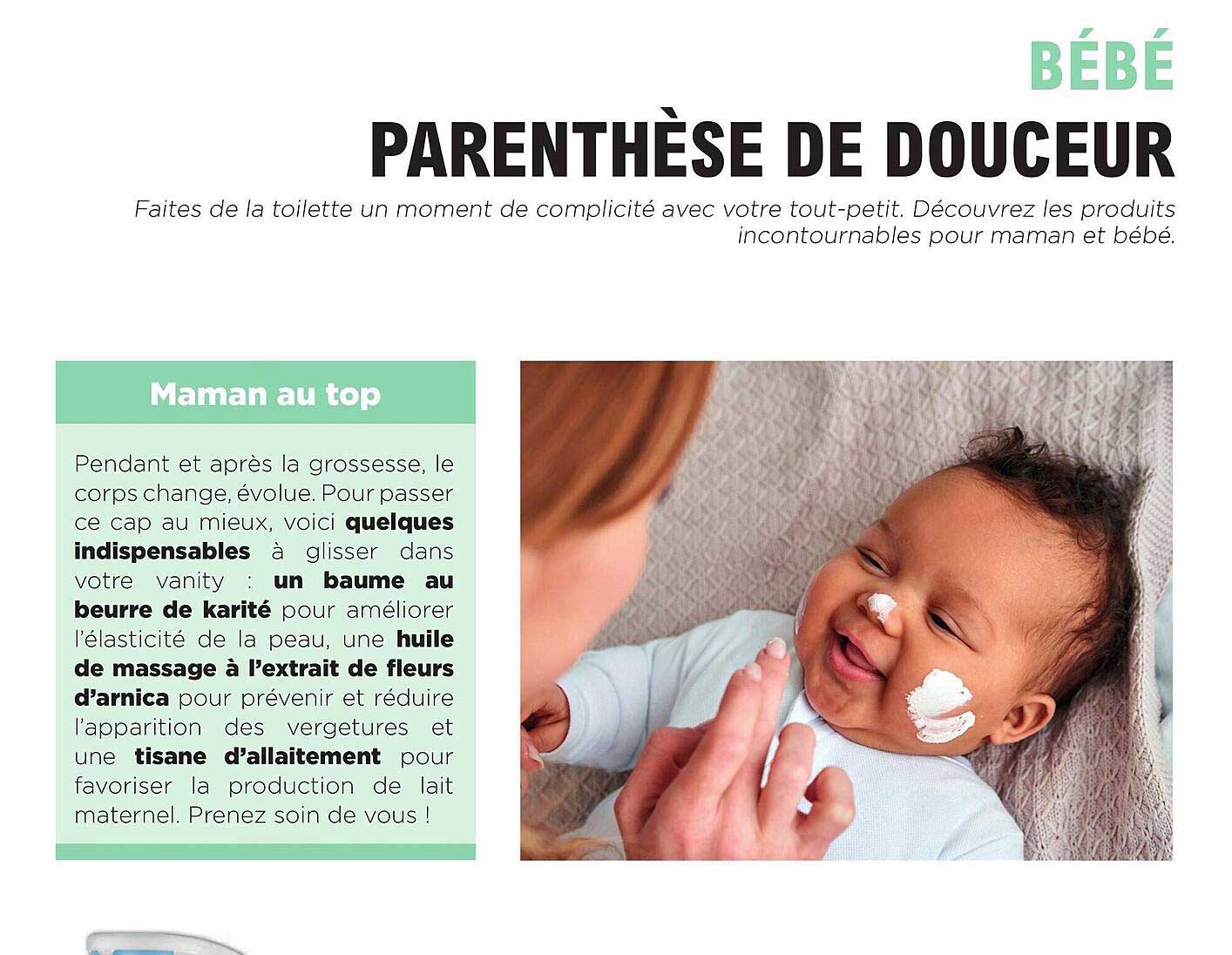bébé parenthèse de douceur