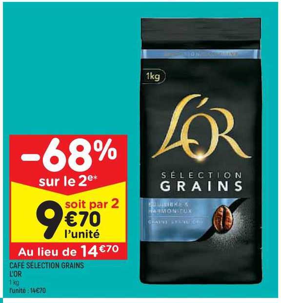 Café Sélection Grains L'or
