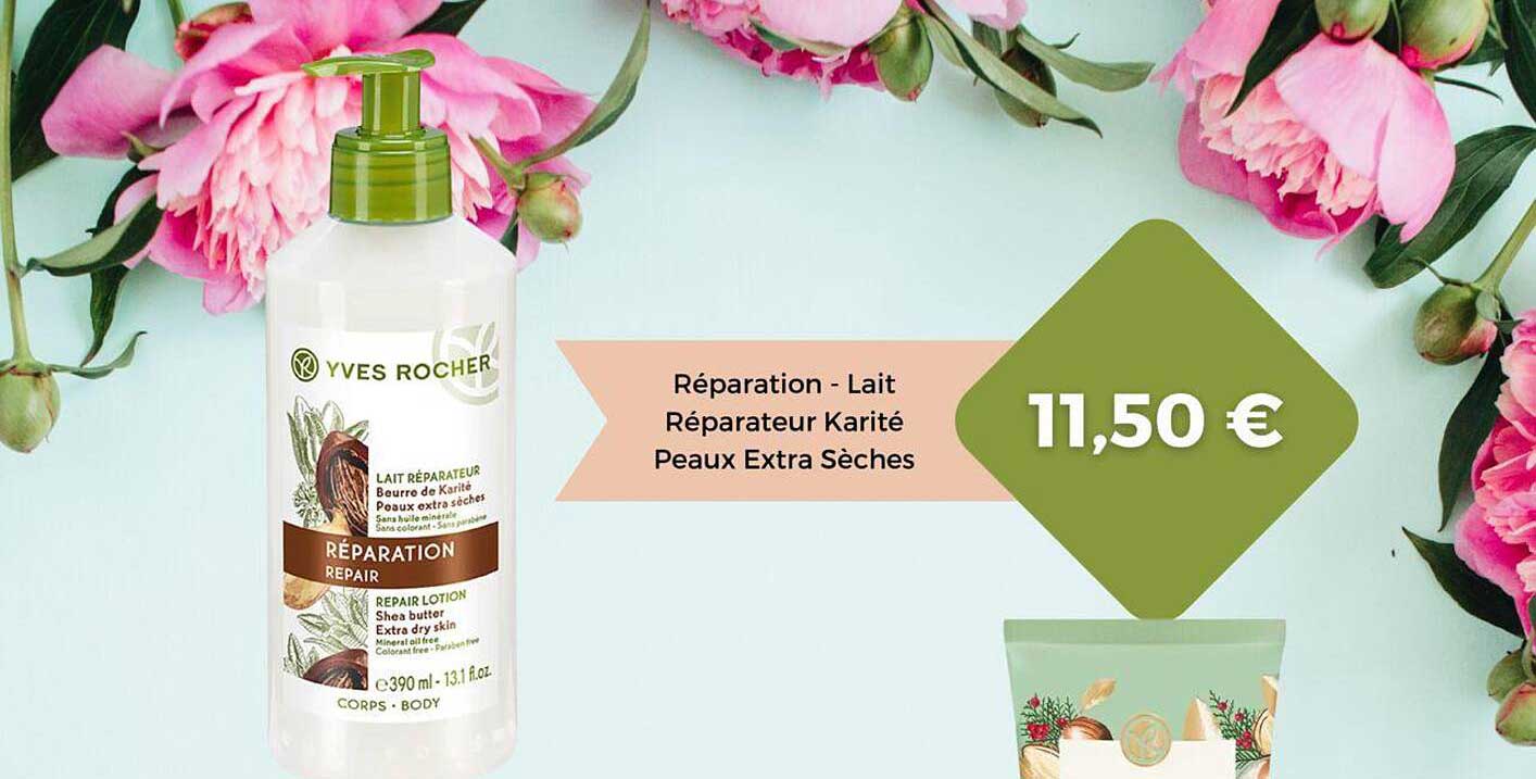 réparation - lait, réparateur karité, peaux extra sèches