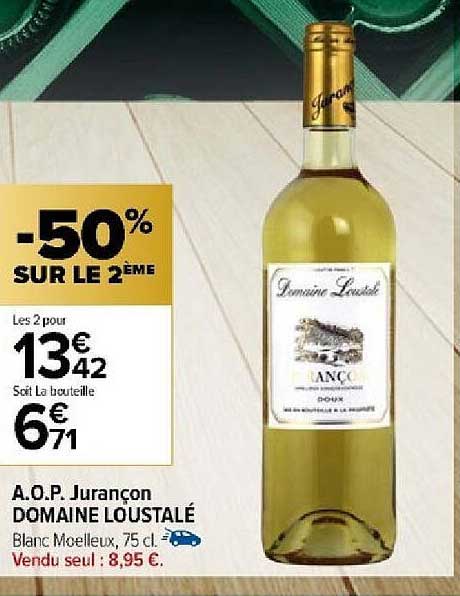 a.o.p. jurançon domaine loustalé