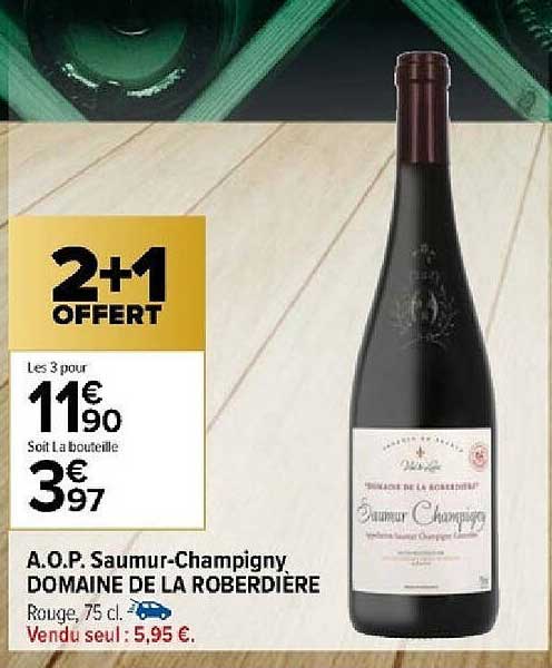 a.o.p. saumur-champigny domaine de la roberdière
