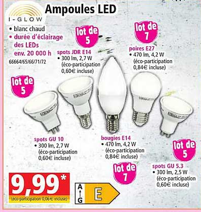 ampoules led i-glow