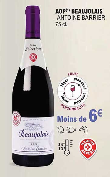 aop beaujolais antoine barrier