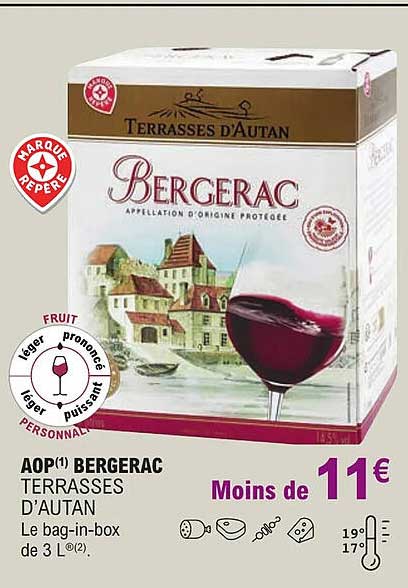 Aop Bergerac Terrasses D'autan