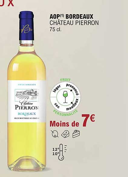 Aop Bordeaux Château Pierron