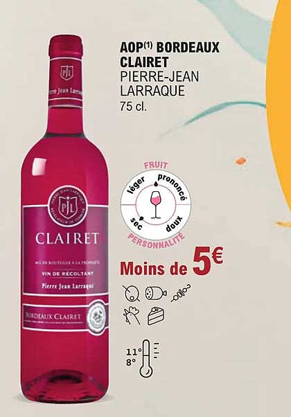 Aop Bordeaux Clairet Pierre-jean Larraque
