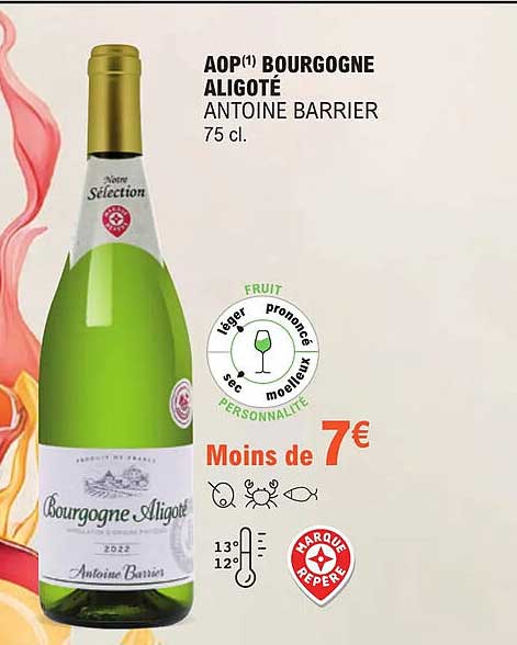 aop bourgogne aligoté antoine barrier