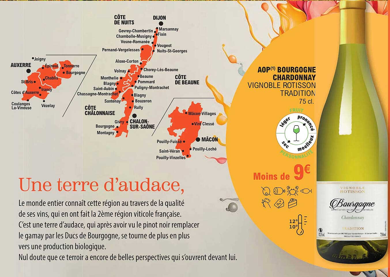 aop bourgogne chardonnay vignoble rotisson tradition