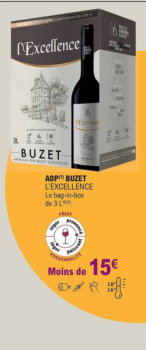 Aop Buzet L'excellence