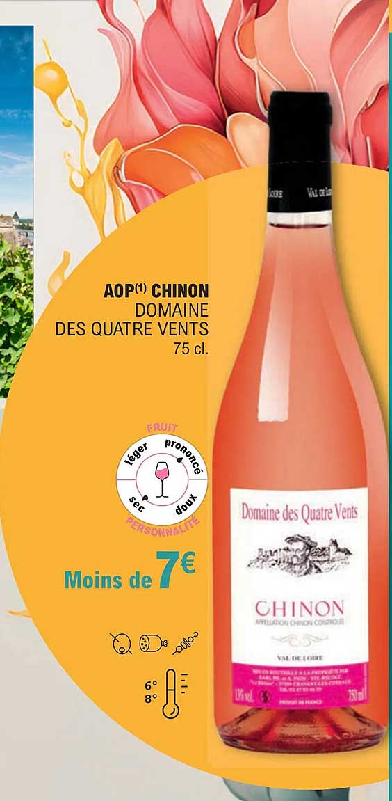aop chinon domaine des quatre vents