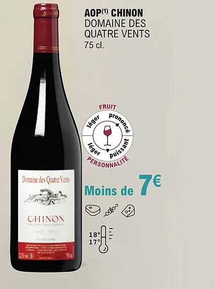 aop chinon domaine des quatre vents