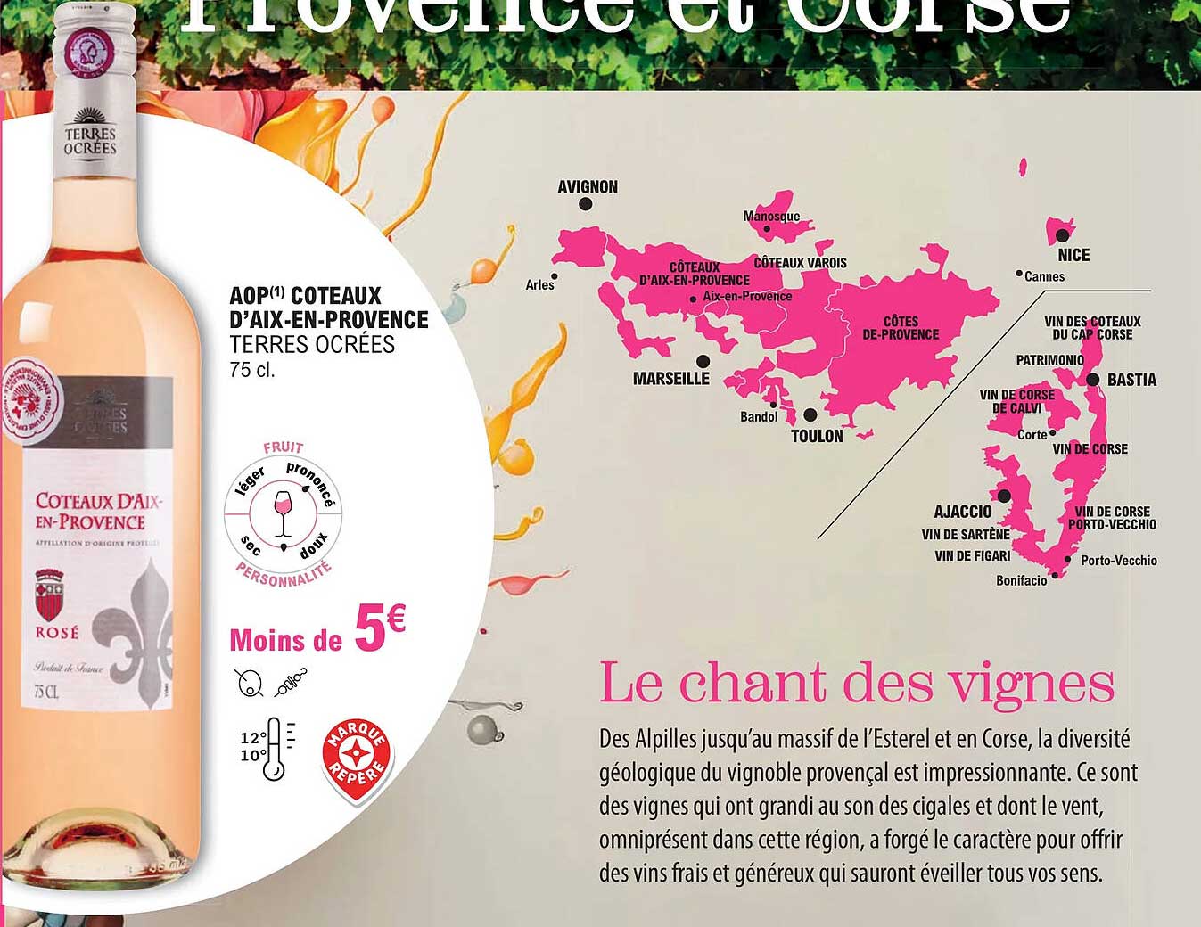 Aop Côteaux D'aix-en-provence Terres Ocrées