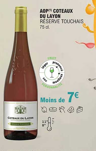 aop côteaux du layon réserve touchais