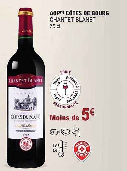 aop côtes de bourg chantet blanet