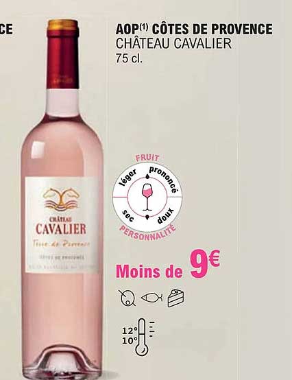 Aop Côtes De Provence Château Cavalier