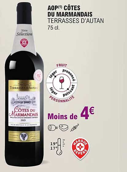 Aop Côtes Du Marmandais Terrasses D'autan