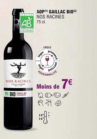 Aop Gaillac Bio Nos Racines