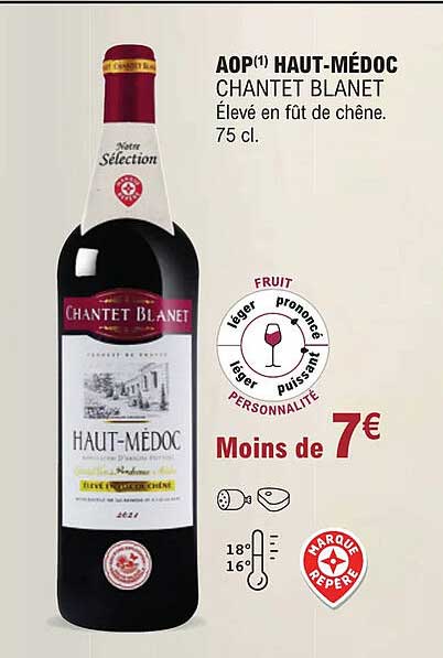 aop haut-médoc chantet blanet