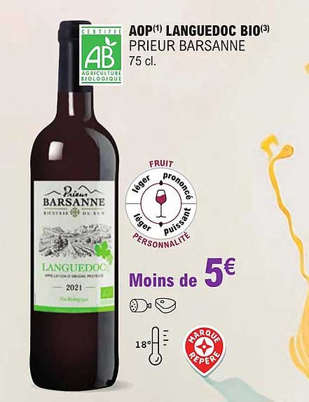 aop languedoc bio prieur barsanne