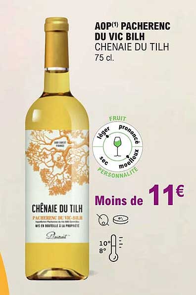 aop pacherenc du vic bilh chenaie du tilh