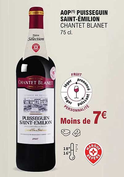 aop puisseguin saint-émilion chantet blanet