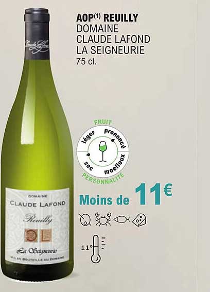 aop reuilly domaine claude lafond la seigneurie