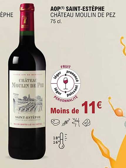 aop saint-estèphe château moulin de pez