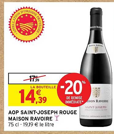 aop saint-joseph rouge maison ravoire