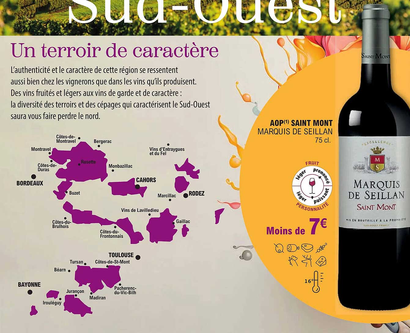 aop saint mont marquis de seillan